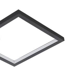 EGLO Stropní svítidlo LED Gafares s dálkovým ovládáním hranaté černé obraz