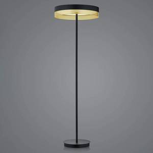 HELL Stojací lampa LED Mesh, dotykový stmívač, černá/zlatá obraz