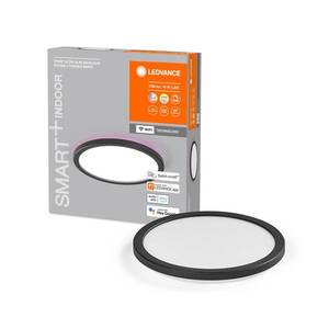 LEDVANCE SMART+ LEDVANCE SMART+ WiFi Orbis Ultra Slim podsvícení, Ø24cm černá obraz