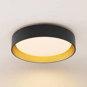 Lindby Lindby Gracjan LED stropní svítidlo CCT černá zlatá obraz