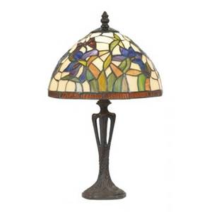 Artistar Diskrétní stolní lampa ELANDA, Tiffany styl 41 cm obraz