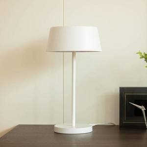 Lindby Stolní lampa LED Lindby Milica, bílá, stmívatelná obraz