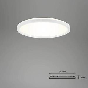 Briloner LED stropní svítidlo Slim S stmívatelné CCT bílé Ø 29 cm obraz