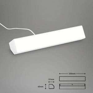 Briloner LED nástěnná myčka Muro S, CCT, RGB, stmívatelná, bílá obraz