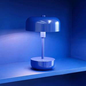 Dyberg Larsen Dyberg Larsen Haipot LED stolní lampa dobíjecí baterie modrá obraz