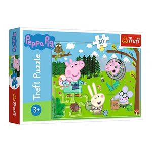 Puzzle Prasátko Peppa/Peppa Pig Výlet do lesa obraz