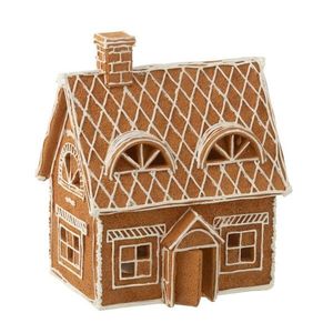 Vánoční perníková chaloupka s Led světýlky Gingerbread House - 18*14*22cm 35340 obraz
