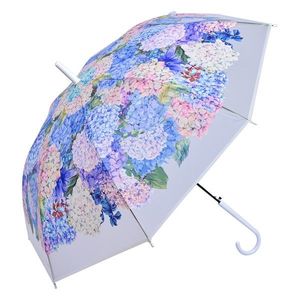 Bílý deštník s květy hortenzie - 60cm JZUM0067W obraz