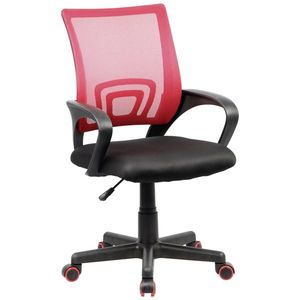 Otoční Židle Tinos Červeno-Černá obraz