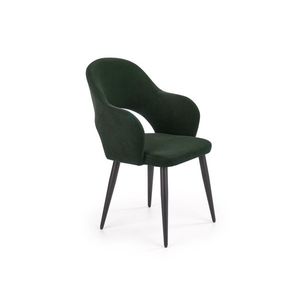 Jídelní židle MONAHANS, tmavě zelená obraz