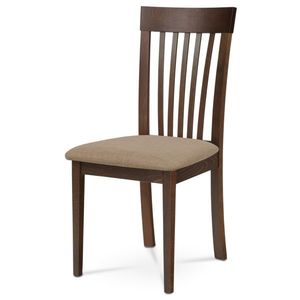 Jídelní židle GLAREOLA, ořech/krémová obraz