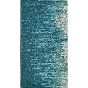 Modrý pratelný běhoun 55x140 cm Tamigi Azzurro – Floorita obraz