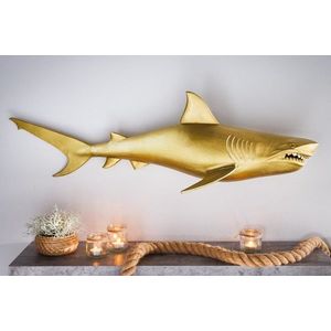 Nástěnná dekorace žralok DAKENTA Dekorhome Pravé obraz