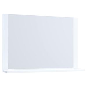 Bílé Zrcadlo Do Koupelny Š: 80 Cm obraz