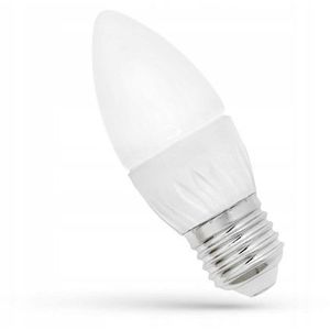 Spectrum LED LED žárovka svíčka E-27 230V 6W teplá bílá obraz
