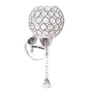 TooLight Nástěnná lampa v glamour stylu APP716-1W E27 stříbrná obraz