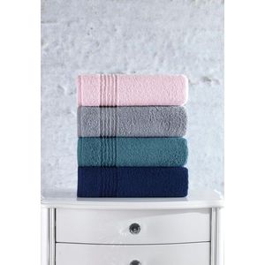 L'essentiel Sada ručníků Asorti 50x90 cm šedá/modrá/růžová/zelená obraz