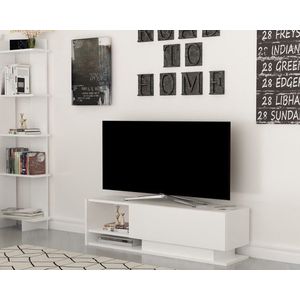 Kalune Design TV stolek DAMLA 120 cm bílý obraz