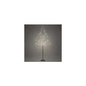 LED venkovní stromek 150cm 360 LED teplé bílé světlo hnědá barva obraz