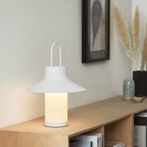 LOOM DESIGN LOOM DESIGN LED dobíjecí stolní lampa Shadow Large, bílá, IP65 obraz