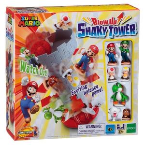 Super Mario Blow Up - Roztřesená věž, desková hra obraz