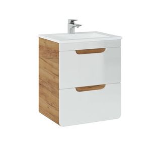 ArtCom Koupelnová skříňka s umyvadlem ARUBA White U50/1 | 50 cm obraz