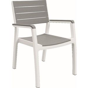 KETER Zahradní židle MORNY ARM | šedá obraz