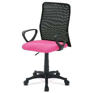 Otočná židle, šedá / černá, MESH obraz