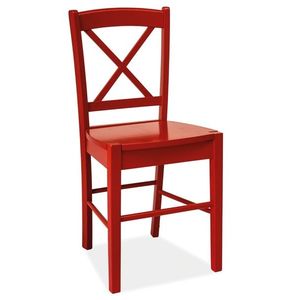 Jídelní židle AVERKIO, červená obraz