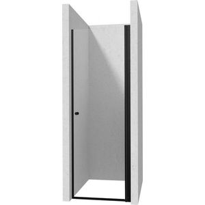 DEANTE Kerria Plus nero Sprchové dveře bez stěnového profilu, 80 cm KTSWN42P obraz