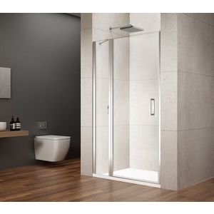 Gelco LORO sprchové dveře s pevnou částí 900mm, čiré sklo GN4690 obraz