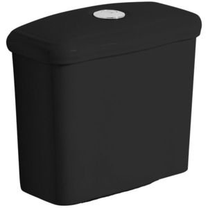 KERASAN RETRO nádržka k WC kombi, černá mat 108131 obraz