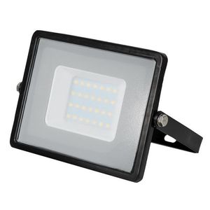 LED Solution Černý LED reflektor 30W Premium Barva světla: Denní bílá 401 obraz