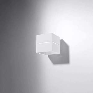 Bílé nástěnné svítidlo Lorum – Nice Lamps obraz