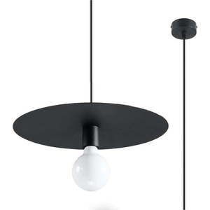 Černé závěsné svítidlo ø 40 cm Livago – Nice Lamps obraz