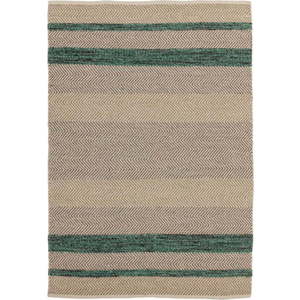 Hnědo-zelený koberec Asiatic Carpets Fields, 120 x 170 cm obraz