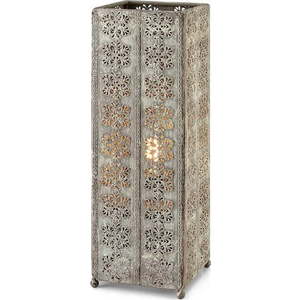 Šedá stolní lampa Markslöjd Agra, výška 33, 5 cm obraz