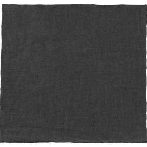 Černý lněný ubrousek Blomus, 42 x 42 cm obraz