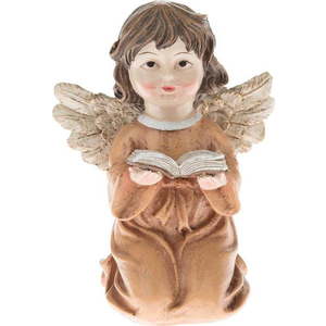 Soška anděla s knihou Dakls, výška 10, 5 cm obraz