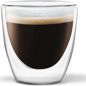 Sada 2 dvoustěnných sklenic Vialli Design Ronny Espresso, 80 ml obraz