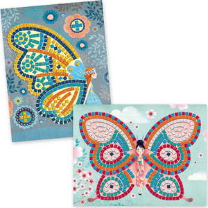 Kreativní sada pro děti Djeco Třpytiví motýlci obraz