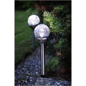 Sada 2 zahradních světel Star Trading Balls, výška 26, 5 cm obraz