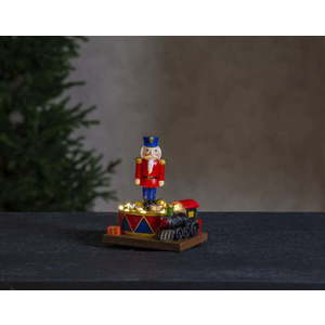 Vánoční světelná LED dekorace Star Trading Nutcracker, výška 16 cm obraz