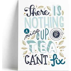 Print s motivem A Nice Cup of Tea Printintin, formát A4 obraz