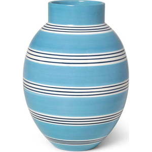 Modrá keramická váza Kähler Design Nuovo, výška 30 cm obraz