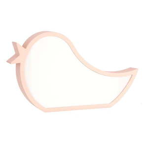 Růžová dětská lampička Bird – Candellux Lighting obraz