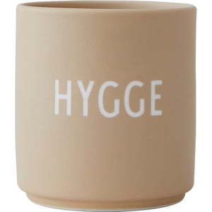 Béžový porcelánový hrnek 300 ml Hygge – Design Letters obraz