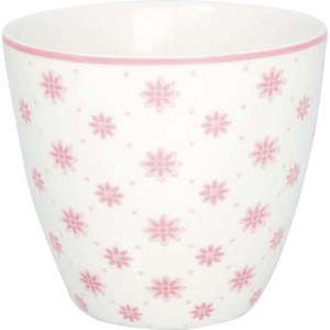 Růžový porcelánový šálek Green Gate Laurie, 300 ml obraz