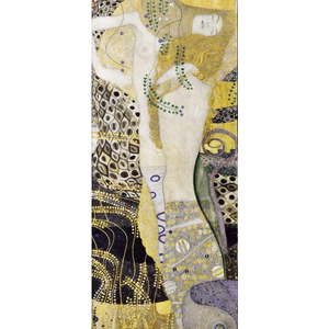 Obraz - reprodukce 30x70 cm Water Hoses, Gustav Klimt – Fedkolor obraz