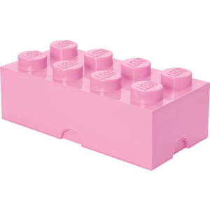 Světle růžový úložný box LEGO® obraz